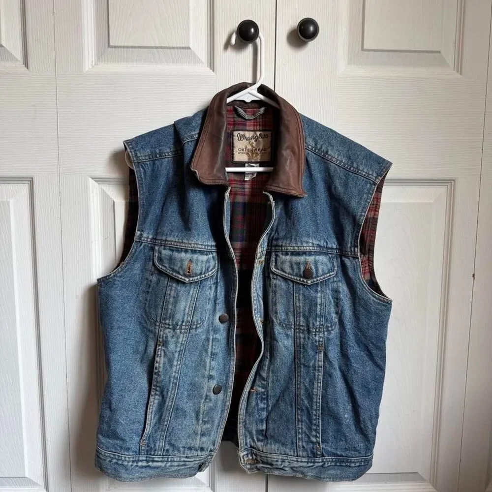 Wrangler Outwear Men's Demin Vest